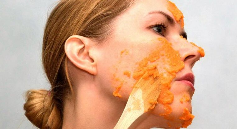 refresh carrot mask